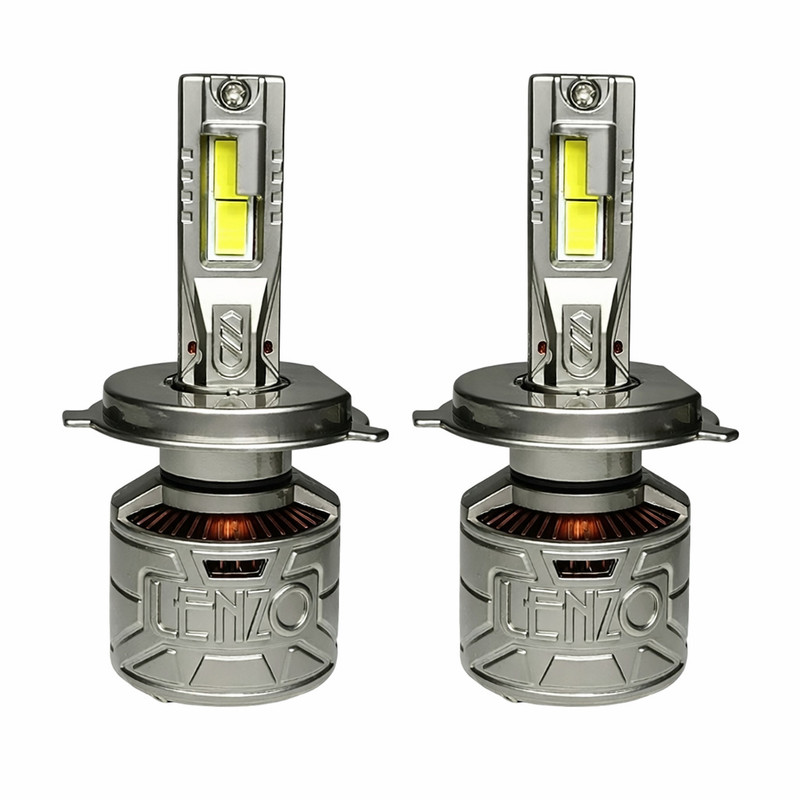 هدلایت خودرو لنزو مدل V125 PRO MAX پایه H4 بسته 2 عددی