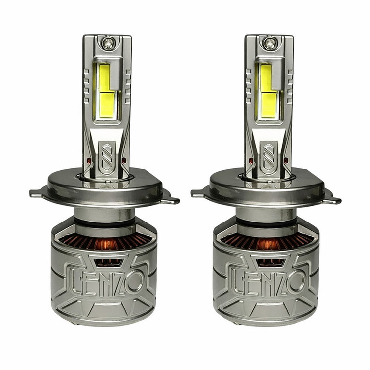 هدلایت خودرو لنزو مدل V125 PRO MAX پایه H4 بسته 2 عددی