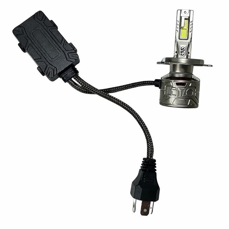 هدلایت خودرو لنزو مدل V125 PRO MAX پایه H4 بسته 2 عددی