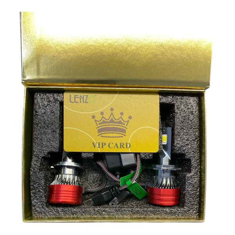 لامپ هدلایت خودرو لنزو مدل F55 پایه H1 بسته دو عددی