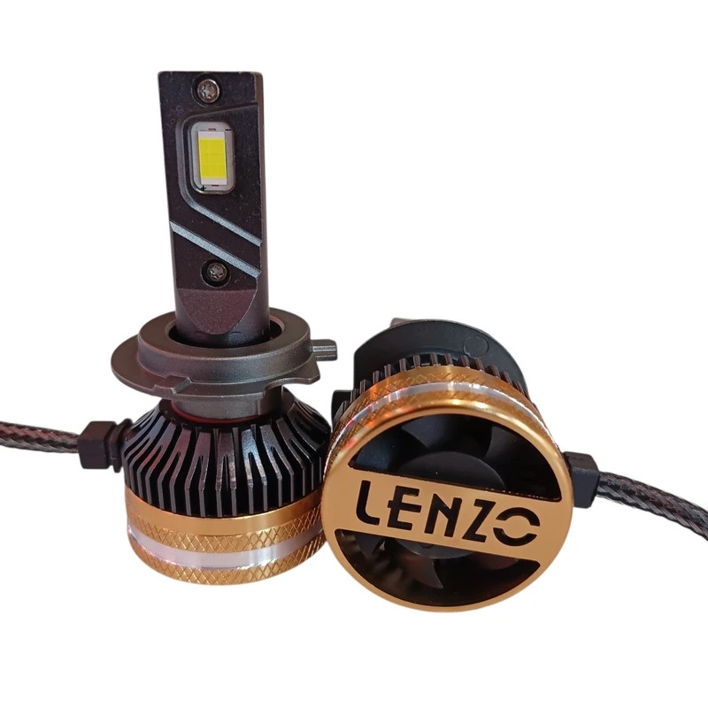 هدلایت لنزو مدل M125 pro پایه H4 بسته 2 عددی