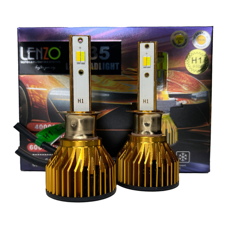 لامپ هدلایت دو حالته خودرو لنزو مدل F35 پایه H7 بسته دو عددی