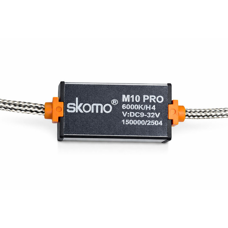 هدلایت خودرو لنزو مدل M10 PRO پایه H4 بسته 2 عددی
