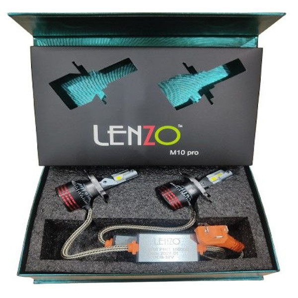 لامپ هدلایت لنزو مدل M10PRO پایه H4 بسته 2 عددی