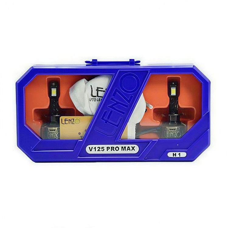 هدلایت لنزو مدل V125 Pro Max پایه H7 بسته دو عددی