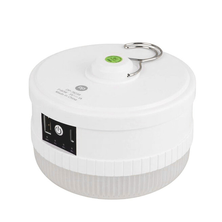 چراغ آویز چادر دی پی مدل DP 7823B با نور مهتابی