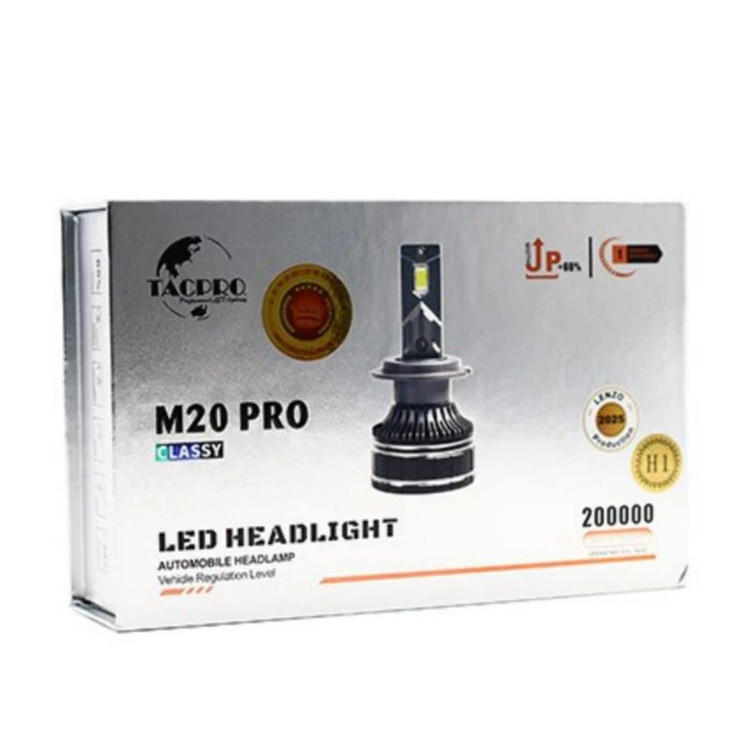 هدلایت تک پرو مدل M20 Pro پایه H7 H1 H4 بسته دو عددی