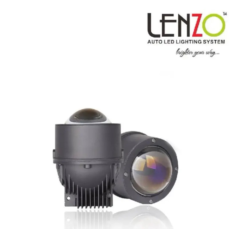 لنز خودرو لنزو مدل LE-006 پایه تک کنتاکت مناسب مه شکن 3 رنگ بسته دو عددی