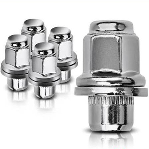 پیچ و مهره چرخ واشر دار وارداتی درجه یک مناسب برای کلیه خودروهای خارجی و وارداتی